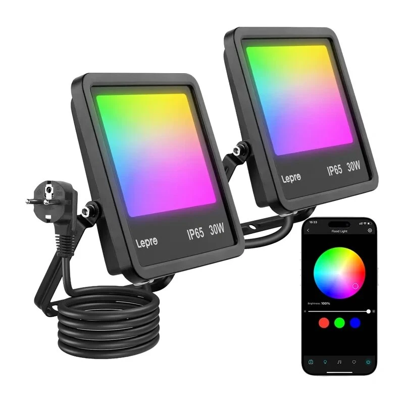 Lepro F1 30W LED prožektors IP65 3000lm 5000K