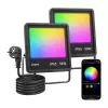 Lepro F1 50W LED prožektors IP65 5000Lm 5000K dienasgaisma, montāža pie sienas