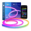 Lepro N1 3m Neon LED Sloksne RGBIC Wi-Fi App un Balss Vadība, IP67 Dimējama