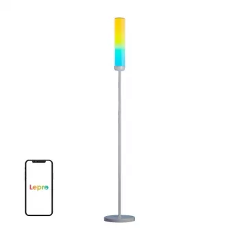Lepro O1 AI Floor Lamp - viedā grīdas lampa, 2000 lūmeni, RGB+CCT, Wi-Fi, darbojas ar Alexa/Google Assistant