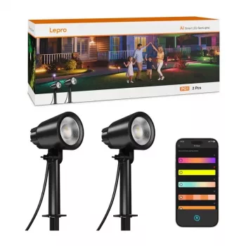 Lepro PG1-2 16W 500lm LED dārza lampa