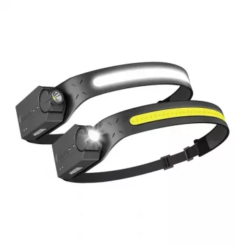 LEPRO PR320019-2 LED Galvas lukturis, 200 lūmeni, 6 režīmi, IPX4 ūdensizturīgs, 2 iepakojumā