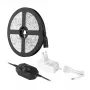 LEPRO PR4100067-DW-EU 5m silta baltā LED lentes komplekts ar regulējamu 3000K SMD 2835 lenti, 12V 24W 1200lm, 3M līmlente, iebūvēts dimmeris, barošanas bloks iekļauts, IP20