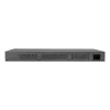 LevelOne GEU-2432 24 portu Gigabit Ethernet komutators, 4 režīmu DIP slēdzis, 19 collu statīva montāža, nevadāms, metāla korpuss