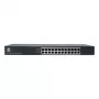 LevelOne GEU-2432 24 portu Gigabit Ethernet komutators, 4 režīmu DIP slēdzis, 19 collu statīva montāža, nevadāms, metāla korpuss