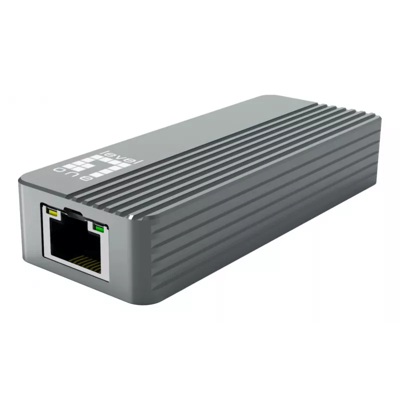 LevelOne USB-0410 USB 3.2 Gen 1 Type-A uz Gigabit Ethernet adapteris