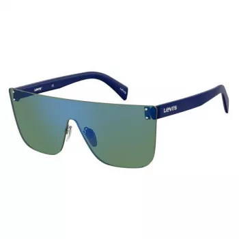 LEVI'S LV-1001-S-1ED Unisex Saulesbrilles - Acetāta rāmis, UV400 aizsardzība, 99 mm lēcas