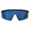 Levi's LV-1008-S-OY4 Unisex Shield Saulesbrilles - Melns Rāmis Pelēkas Lēcas UV400