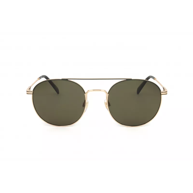 LEVI'S LV-1013-S-J5G Unisex taisnstūra saulesbrilles - melns rāmis, pelēkas lēcas, 54 mm