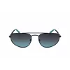 LEVI'S LV-1018-S-807 Unisex saulesbrilles, melns rāmis, pelēkas lēcas, 59 mm