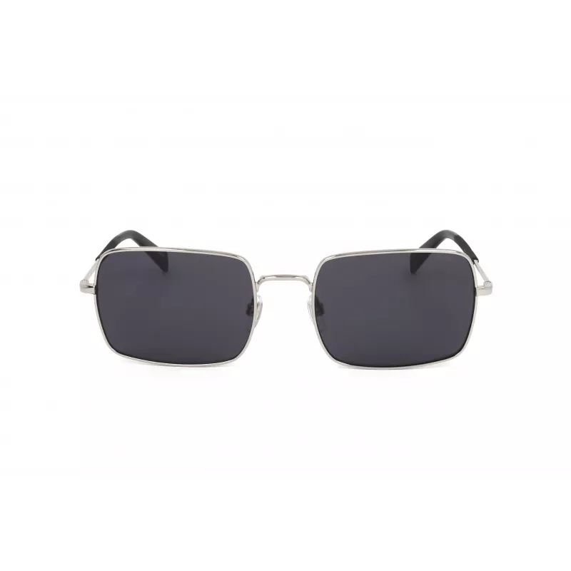 LEVI'S LV-1019-S-IR Unisex Saulesbrilles - Melns Rāmis, Pelēkas Lēcas, 57mm