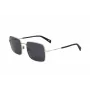 LEVI'S LV-1019-S-IR Unisex Saulesbrilles - Melns Rāmis, Pelēkas Lēcas, 57mm
