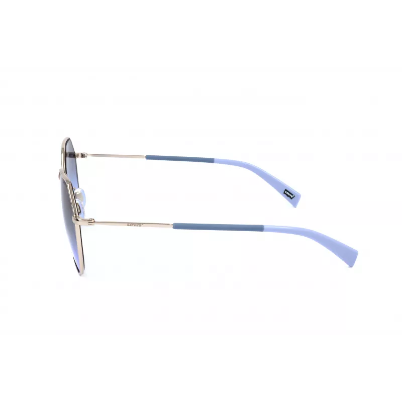 LEVI'S LV-1020-S-3YG Unisex saulesbrilles Havana Brūnas Taisnstūra 57mm