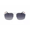Levi's LV-1021-S-RD Unisex saulesbrilles - melns rāmis, pelēkas lēcas, 58 mm