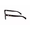 LEVI'S LV-1022-S-086 Unisex taisnstūra saulesbrilles - Havana rāmis, brūnas lēcas, 51 mm