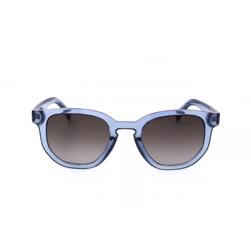 LEVI'S LV-1022-S-PJP Unisex taisnstūra saulesbrilles - Havana acetāta rāmis, zaļas polarizētas lēcas, 51 mm