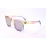 LEVI'S LV-1023-S-F74 Unisex saulesbrilles, Havana acetāta rāmis, pelēkas polikarbonāta lēcas, 53 mm
