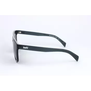 LEVI'S LV-1023-S-PJP Unisex Polarizētas Saulesbrilles - Melns/Pelēks Rāmis, Pelēka Lēca, 53mm