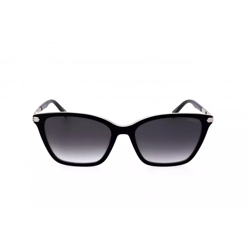 LEVI'S LV-5017-S-80S Sieviešu saulesbrilles, kvadrātveida, pelēkas lēcas, 55 mm