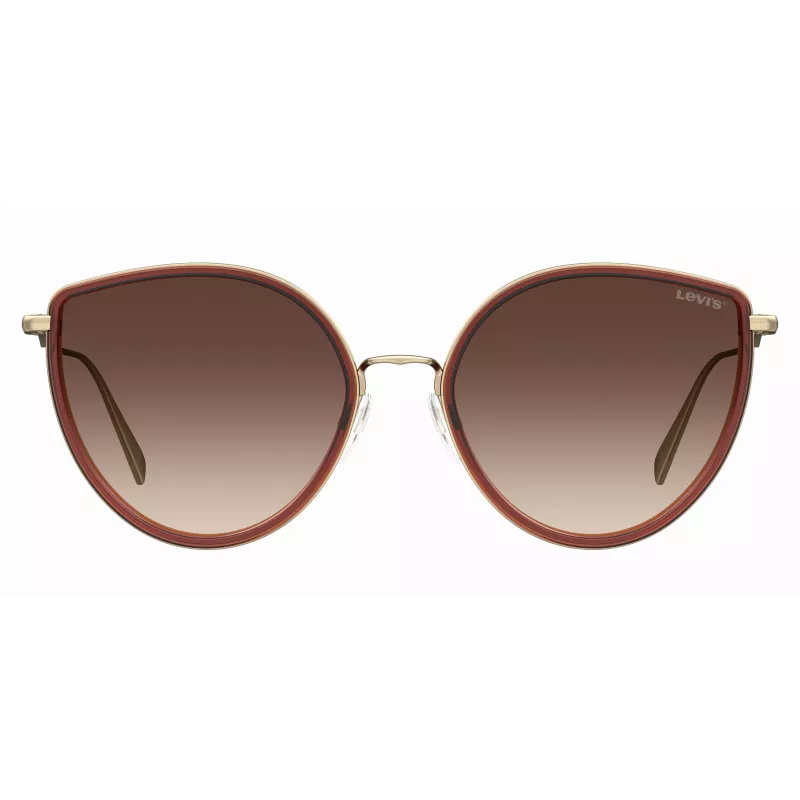 Levi's LV5011S09QF7H Sieviešu saulesbrilles Havana Acetāts Brūns Gradients 56/17/145 mm