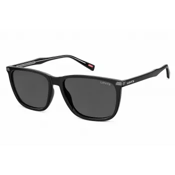 Levi's LV5020S807F7I Vīriešu kvadrātveida acetāta saulesbrilles - Havana/Green - 57/17/145 mm