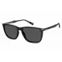 Levi's LV5020S807F7I Vīriešu kvadrātveida acetāta saulesbrilles - Havana/Green - 57/17/145 mm