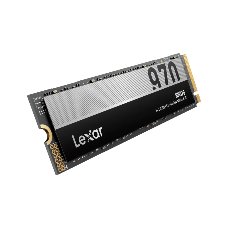 Lexar NM970 1TB PCIe Gen5x4 M.2 2280 NVMe SSD - 11000MB/s lasīšana, 10000MB/s rakstīšana