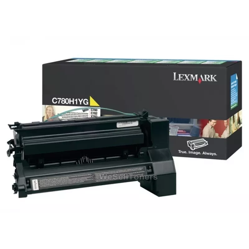 Lexmark High Yield - Yellow - Original