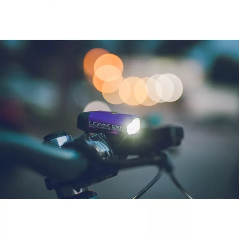 Lezyne LED Hecto Drive 500XL priekšējais velosipēda lukturis 500 lm USB - Melns