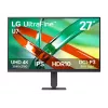 LG 27U710B-B UltraFine 27 collu 4K UHD IPS monitors, 3840x2160, HDR10, AMD FreeSync, 60Hz