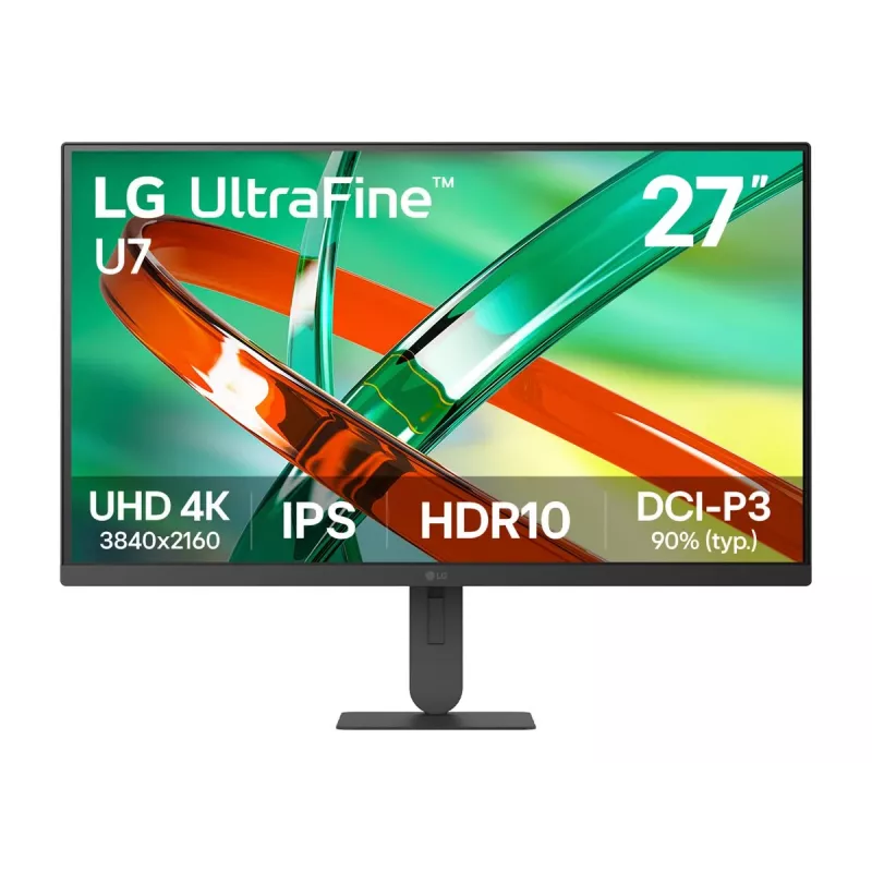 LG 27U710B-B UltraFine 27 collu 4K UHD IPS monitors, 3840x2160, HDR10, AMD FreeSync, 60Hz