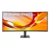 LG 34U620B-B 34 collu UltraWide WQHD VA izliekts spēļu monitors, 3440x1440, 144Hz, 5ms, HDR10, FreeSync Premium, 2x HDMI, DisplayPort, melns