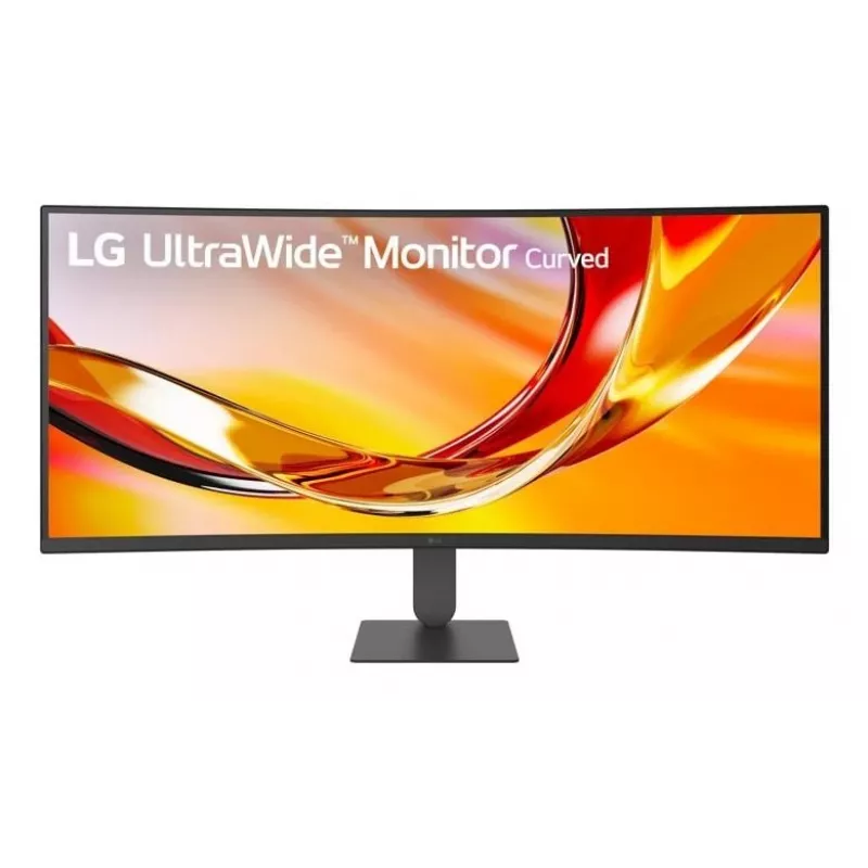 LG 34U620B-B 34 collu UltraWide WQHD VA izliekts spēļu monitors, 3440x1440, 144Hz, 5ms, HDR10, FreeSync Premium, 2x HDMI, DisplayPort, melns