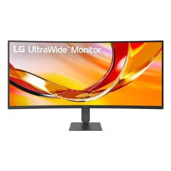 LG 34U640B-B 34 collu ultrawide WQHD izliekts IPS monitors ar HDR10, 100Hz, USB-C (PD 65W)