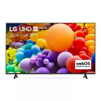 LG 65UR75003LK 65 collu UHD 4K Smart LED televizors ar webOS 23 un AI Sound Pro