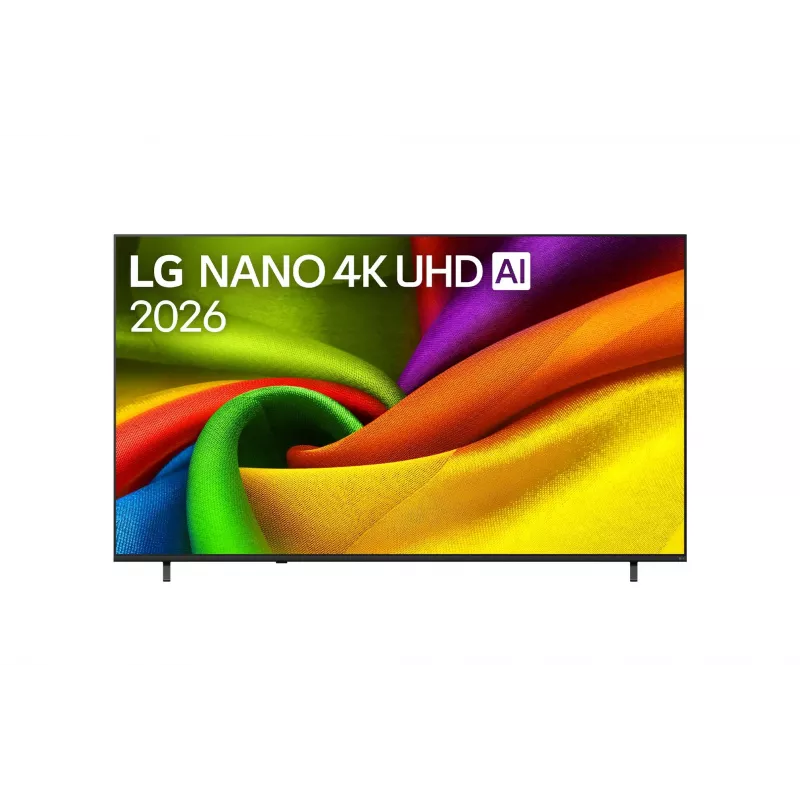 LG 85NU800B3LA 85 collu 4K UHD viedtelevizors ar webOS, AI procesoru, melns