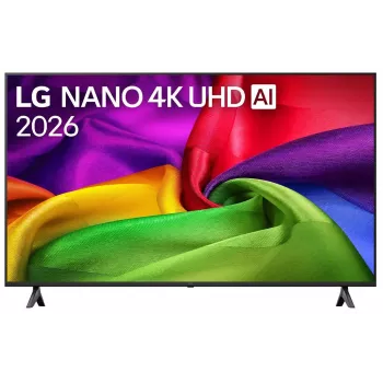 LG 85NU800B3LA 85 collu 4K UHD viedtelevizors ar webOS, AI procesoru, melns