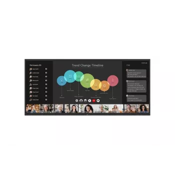 LG CreateBoard 105TR5WP-B - 267 cm (105 inch) Interaktīvā digitālā izkārtne ar skārienekrānu (Multi-Touch)