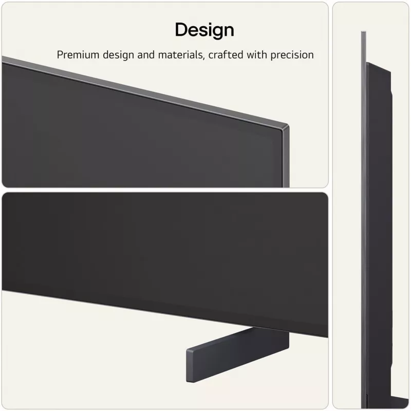 LG Electronics OLED42C6ELB 42 collu 4K OLED televizors, melns, 120Hz, trīskāršais uztvērējs, webOS viedtelevizors