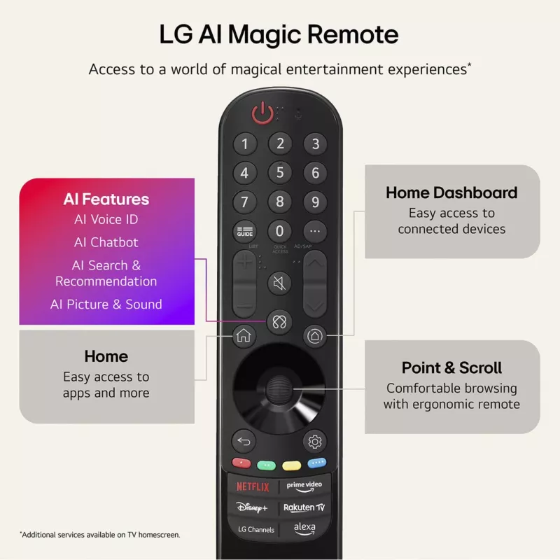 LG Electronics OLED48C6ELB.AEUD 48 collu 4K OLED televizors, melns, UltraHD/4K, trīskāršais uztvērējs, 120 Hz panelis