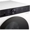 LG F4X5511TKB 11 kg priekšpuses ielādes veļas mašīna ar AI DD™ un Steam™ - Black Steel