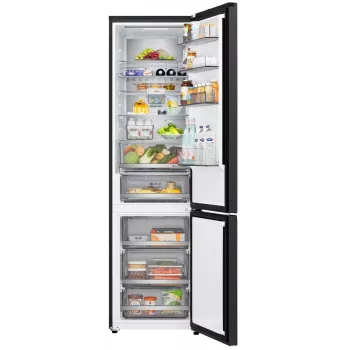 LG GBBS726BEV Brīvi stāvošs ledusskapis-saldētājs ar Total No Frost, 384 L, Matēti melns, Energoklase C, Inverter Linear kompresors, Wi-Fi