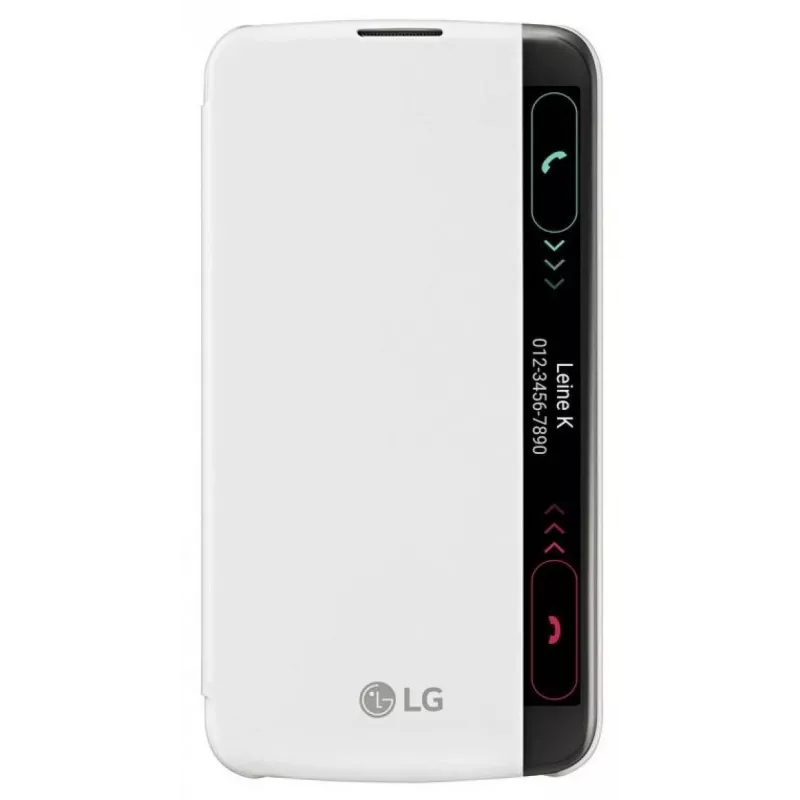 LG K10 Quick Window Case CFV-150 White
