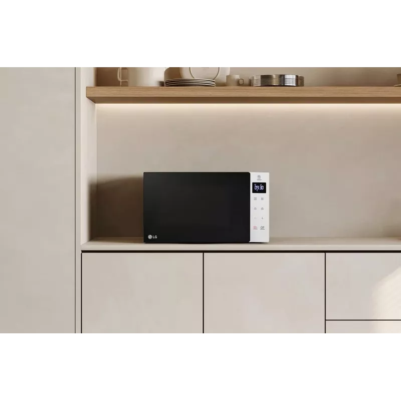LG MS2032GASW Brīvi stāvoša solo mikroviļņu krāsns 20 litri 700W Balta