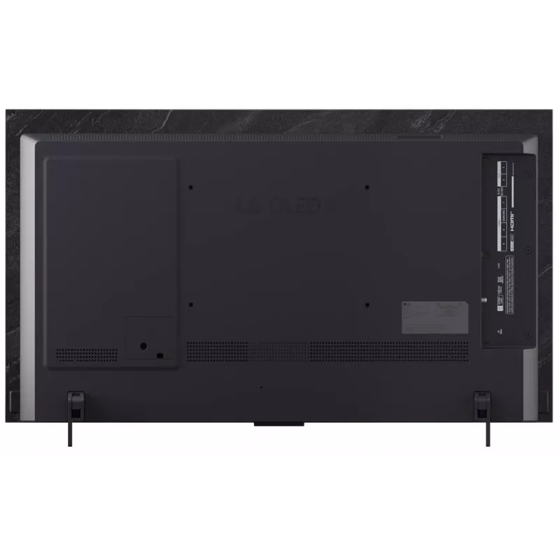 LG OLED42C61LA 42 collas (106 cm) 4K OLED evo viedtelevizors ar α9 AI procesoru 4K Gen6, webOS 23, 120Hz, Dolby Vision un Atmos, 4 HDMI 2.1, 40W 2.2ch audio, G-Sync/FreeSync, 2023. gada modelis