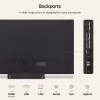 LG OLED55C6ELB.AEUD 55 collu 4K OLED televizors, melns, izliekts ekrāns, trīskāršais uztvērējs, 120Hz, webOS 3.0