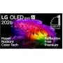 LG OLED65B68LA 65 collu 4K UHD viedais OLED televizors ar HDR10, Dolby Vision, webOS, 120Hz, 40W audio, Magic Remote OLED65B68LA.AEUD