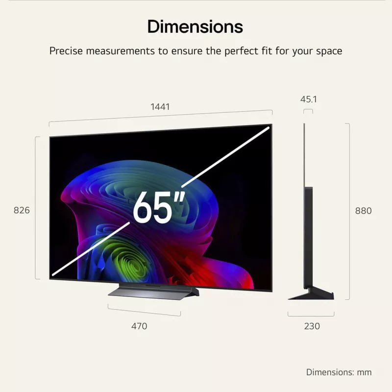 LG OLED65C6ELB 65 collu 4K izliekts OLED televizors (163,9 cm, melns, Ultra HD/4K, trīskāršais uztvērējs, 120 Hz panelis, webOS 3.0, Harman Kardon)