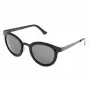 LGR FELI-BLACK01 Unisex saulesbrilles - melns rāmis, tumši pelēkas lēcas, 47/24/145 mm