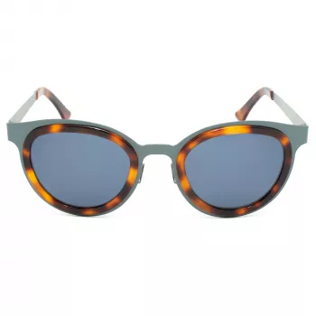 LGR FELICITEBLU39 Unisex saulesbrilles - Zils rāmis, Pelēkas lēcas, 47/24/145 mm